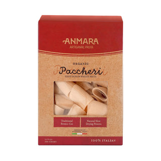 Anmara Artisanal Organic Paccheri Pasta Packet Front