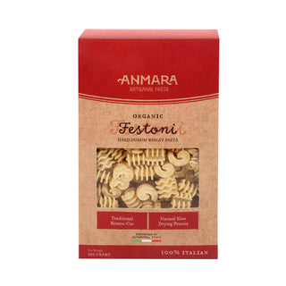 Anmara Artisanal Organic Festoni Pasta Packet Front