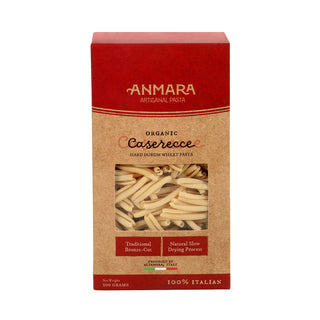 Anmara Artisanal Caserecce Organic Pasta packet front