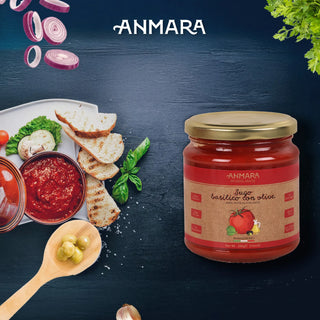 Anmara Artisanal Olive & Basil Sauce