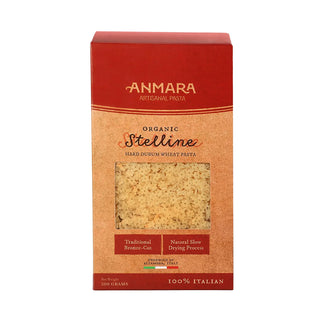 Anmara Artisanal Organic Stelline Pasta Packet Front