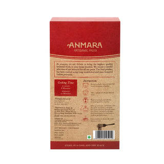 Anmara Artisanal Organic Conchigliette Pasta packet back