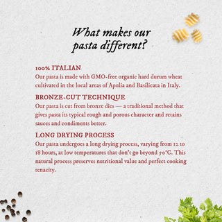 Anmara Artisanal Organic Festoni Pasta Uniqueness