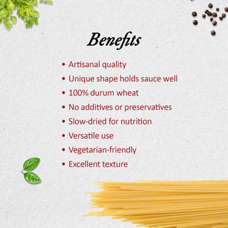 Anmara Artisanal Organic Fettuccine Pasta Benefits