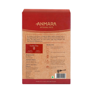 Anmara Artisanal Organic Paccheri Pasta Packrt back