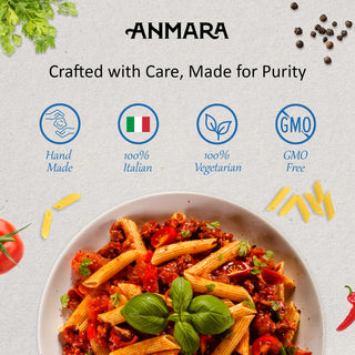 Anmara Artisanal Gluten-Free Pennete Pasta Purity