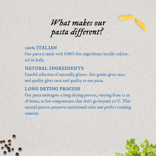 Anmara Artisanal Gluten-Free Pennete Pasta Uniquness