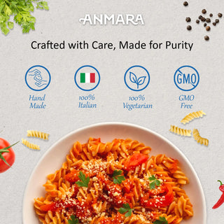 Anmara Artisanal Gluten Free Fusilli Pasta Purity