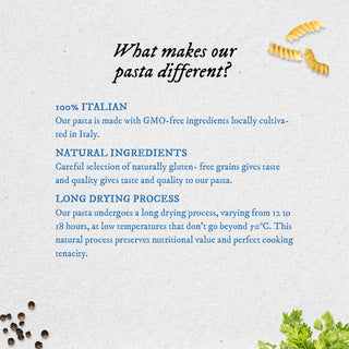 Anmara Artisanal Gluten Free Fusilli Pasta Uniqueness
