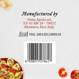 Anmara Artisanal Organic Conchiglioni Pasta Manufacturer