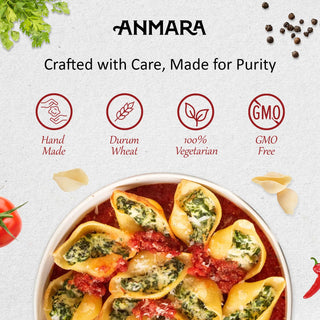 Anmara Artisanal Organic Conchiglioni Pasta Purity
