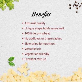Anmara Artisanal Organic Pappardelle Pasta Benefits