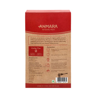 Anmara Artisanal Organic Pappardelle Pasta Packet Back