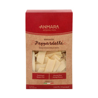 Anmara Artisanal Organic Pappardelle Pasta Packet Front