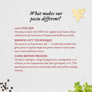 Anmara Artisanal Organic Pappardelle Pasta Uniquness