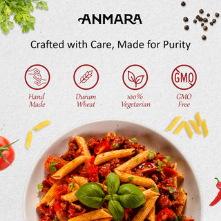 Anmara Artisanal Organic Penne Rigate Pasta Purity