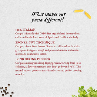 Anmara Artisanal Organic Penne Rigate Pasta Uniqueness