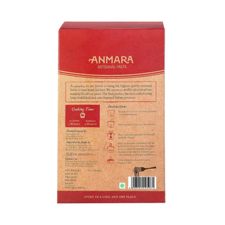 Anmara Artisanal Organic Penne Rigate Pasta packet Back