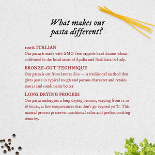 Anmara Artisanal Organic Spaghetti Pasta Uniqueness