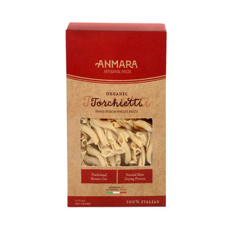 Anmara Artisanal Organic Torchietti Pasta Packet Front