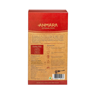 Anmara Artisanal Organic Trofie Pasta Packet Back