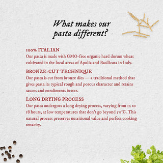 Anmara Artisanal Organic Trofie Pasta Uniqueness