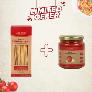 Special Combo Deals | Anmara Organic Fettuccine with Marinara Sauce