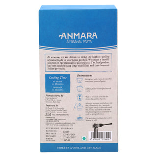 Anmara Artisanal Gluten Free Fusilli Pasta – 100% Italian, Natural Ingredients (250g)