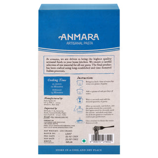 Anmara Artisanal Gluten-Free Pennete Pasta – 100% Natural & GMO-Free (250g)