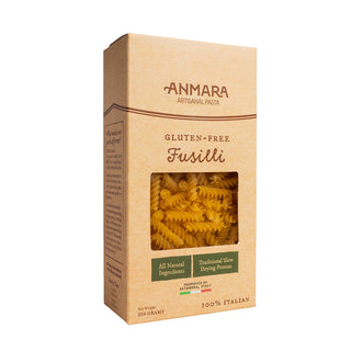 Anmara Artisanal Gluten Free Fusilli Pasta – 100% Italian, Natural Ingredients (250g)