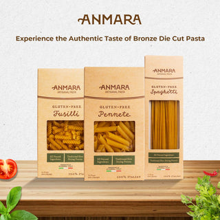 Anmara Artisanal Gluten Free Fusilli Pasta – 100% Italian, Natural Ingredients (250g)