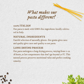 Anmara Artisanal Gluten-Free Spaghetti Pasta - Organic, GMO-Free Italian Long & Thin Cylindrical Pasta (250g)