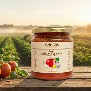 Anmara Artisanal Marinara Sauce - Authentic Italian Tomato Sauce, Gluten-Free & Vegan (314 ML)