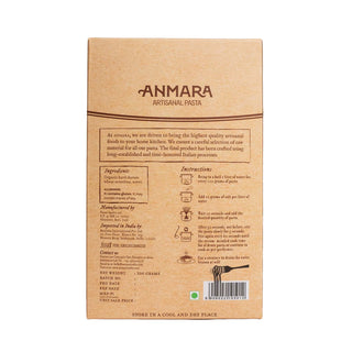 Anmara Artisanal Organic Conchigliette Pasta – Conch Shell-Shaped Hard Durum Wheat Pasta (500g)