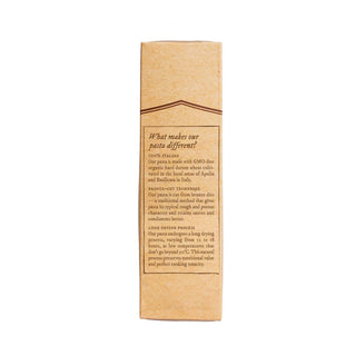 Anmara Artisanal Organic Elicoidali Pasta - Curved, Ridged Tube-Shaped Hard Durum Wheat Pasta (500g)