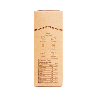 Anmara Artisanal Organic Lumaconi Pasta - Large Ridged Shells Crafted from Hard Durum Wheat (500g)