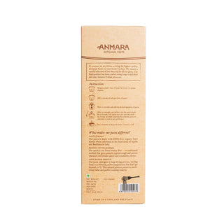 Anmara Artisanal Organic Spaghetti Pasta – 100% Italian Hard Durum Wheat (500g)