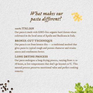 Anmara Artisanal Organic Stelline Pasta - Italian Star-Shaped Pasta Made with Hard Durum Wheat (500g)