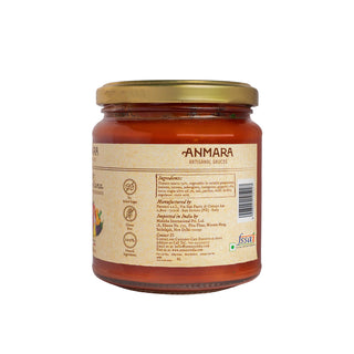 Anmara Artisanal Ortolana Mixed Vegetable Sauce – Gluten-Free, Sugar-Free, Farm Fresh Ingredients (314 ml)