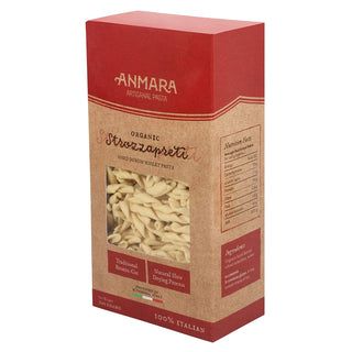 Anmara Artisanal Strozzapreti – Premium Organic Italian Hard Durum Wheat Pasta (500g)